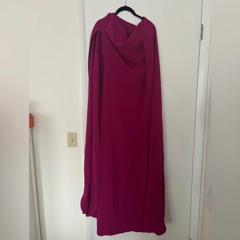 Solace London Fuchsia Maxi Dress - Picture 2 of 5